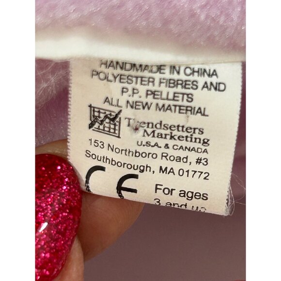 Mandy Moore Vintage Bear #2 Beanbag Plush Stuffed Animal Toy 2000 Handmade 3+ - Picture 8 of 12